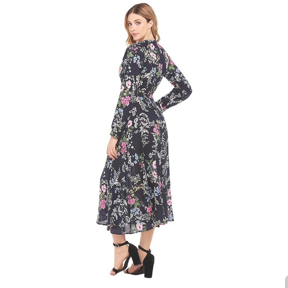 Long flower dress lightweight - Picture 2 of 6